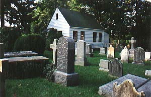 Carroll Chapel and cemetery, Forest Glen, Maryland