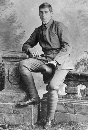 Edward Howard Miller in his Boer War uniform