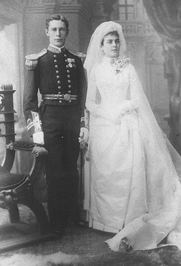 Francis Spurstow Miller & Amy Knowles Ross wedding photo